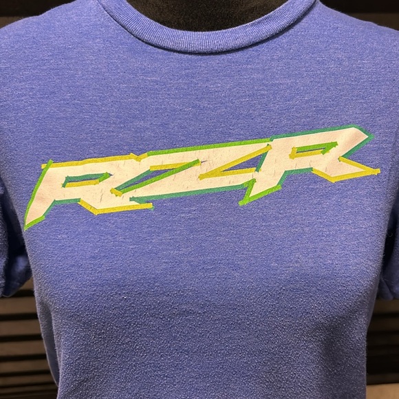 Polaris RZR Boys Blue SS Graphic T-Shirt Size Large - Picture 2 of 5
